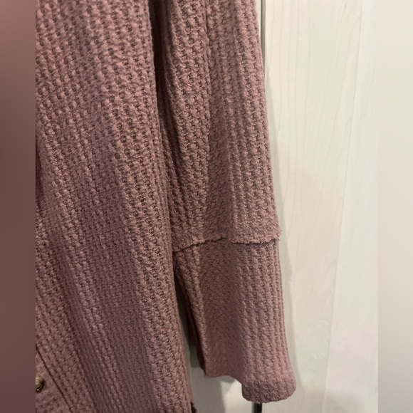 PinkBlush Waffle Cardigan | Size L - Picture 6 of 6